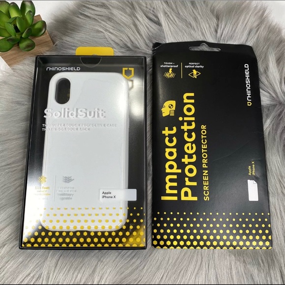 Solidsuit Rhinoshield ProtectiveCase Apple iPhoneX - Picture 1 of 8